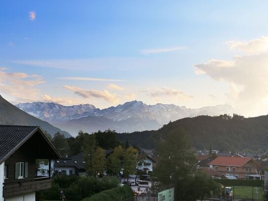 Sonnige 2-Zimmer Eigentumswohnung in Oberau bei Garmisch