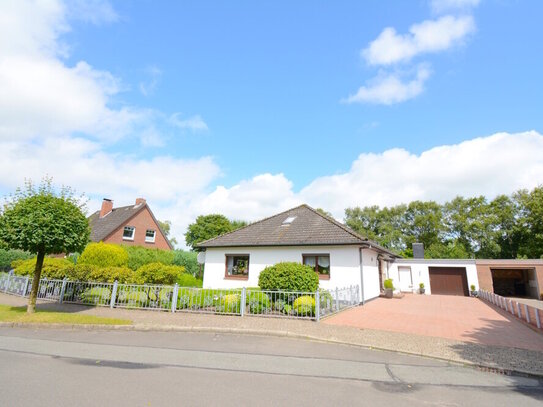 Gepflegter Bungalow mit schönem Wintergarten in Sackgassenlage in Weddingstedt