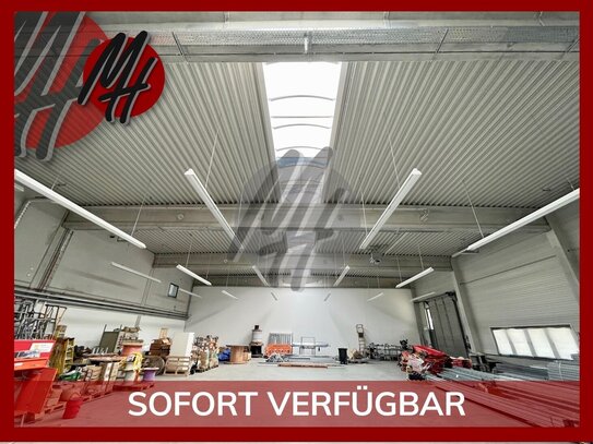 SCHNELL VERFÜGBAR - Lager-/Produktion (1.200 m²) & Büro-/Sozial (200 m²)