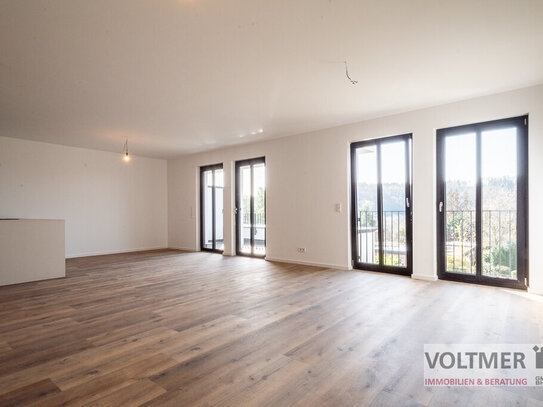 NEUBAU MIT STIL - Neubauwohnung mit überdachtem Balkon in gefragter Lage von Homburg!