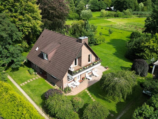 Natur pur: Familienidyll mit großem Garten und Weitblick