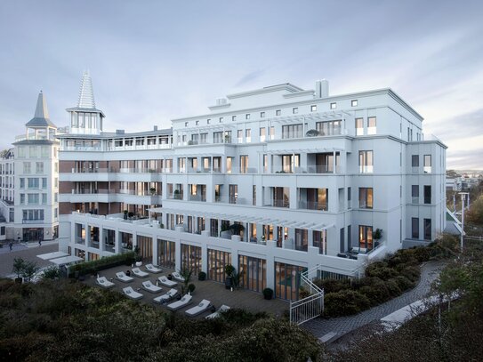 Traumhaftes 3-Raum-Apartment im Kurhaus Sellin - Ihr direkter Blick auf die Ostsee