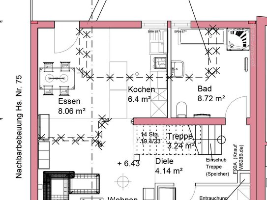 Neuss Holzheim - schöne Maisonette Wohnung mit Dachterrasse