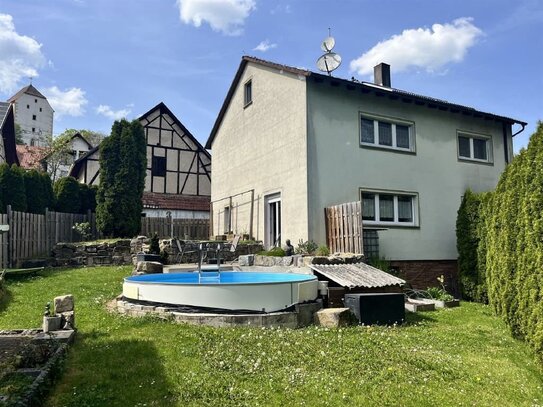 saniertes Wohnhaus mit großem Garten und viel Platz in der Nähe von Boxberg