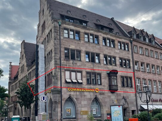 *Direkt vom Vermieter* Repräsentative Bürofläche im Herzen der Nürnberger Altstadt