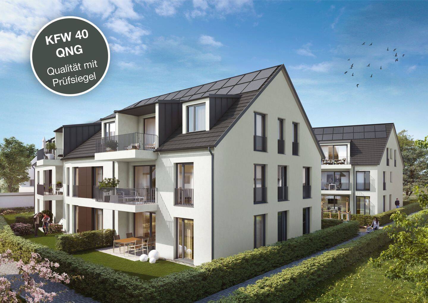 Immobilie in Heuweiler - Raum für die ganze Familie: 4-Zimmer-Wohnung mit Gartenidylle und Terrasse - Bild 0