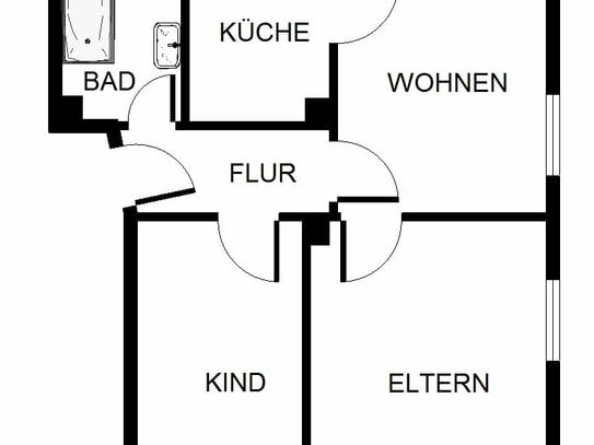 Demnächst frei! 3-Zimmer-Wohnung in Gelsenkirchen Hassel