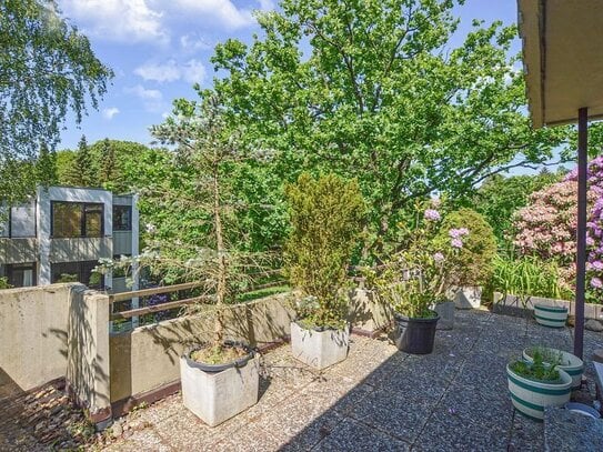 Sonnenstube Iserbrook-Dockenhuden: 3-Zimmer-Wohnung mit herrlicher Dachterrasse im Penthouse-Stil..!