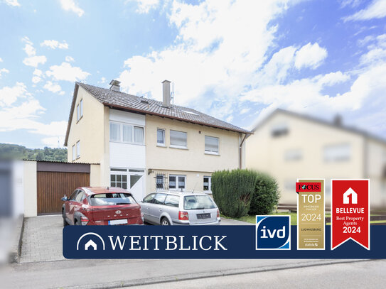 WEITBLICK: Dreifamilienhaus in Weinstadt!