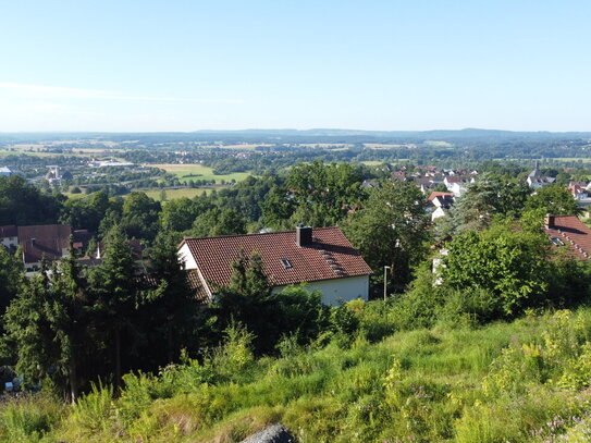 Perfekter Blick über die Mainauen - Einfamilienhausgrundstück für Bebauung