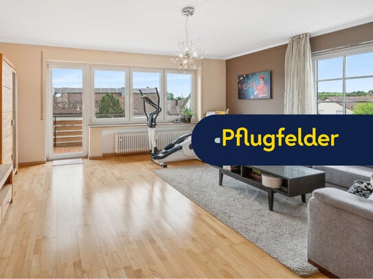 Familienfreundliche 4-Zimmer-Wohnung mit Südbalkon und Ausblick