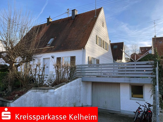 vermietete Doppelhaushälfte mit Garage in Mainburg