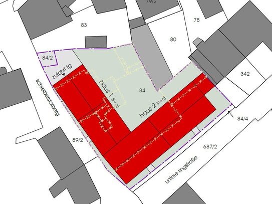 Baugrundstück mit Altbestand im Herzen von Langenzenn