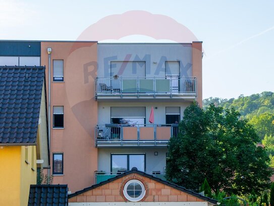 Großzügig geschnittene Zweiraumwohnung mit toller Fernsicht in Jena Nord