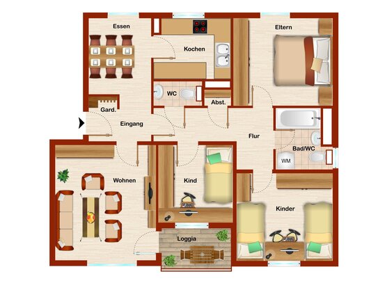 Top Gelegenheit für Anleger! Vermietete Wohnung in Calw-Heumaden (Mietverhältnis über 50 Jahre).