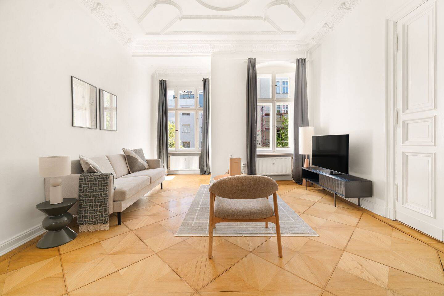 Attraktive 2-Zimmer Wohnung in Moabit - voll möbliert - Foto 1