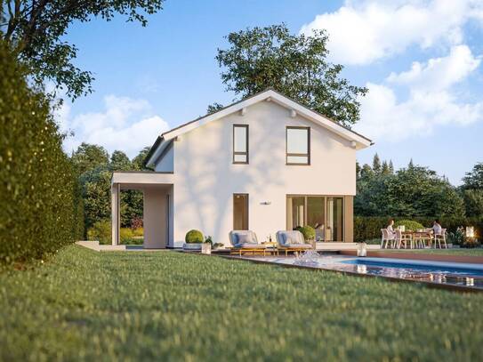 EINFAMILIENHAUS IN KLAREM DESIGN