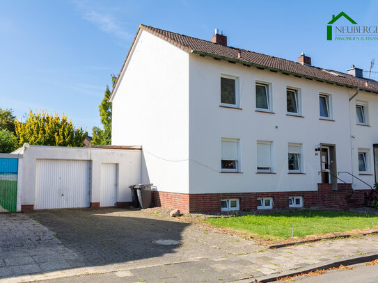 Vermietetes Zweifamilienhaus mit Garage und Garten in der Neustadt