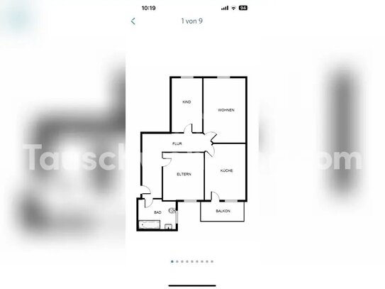 [TAUSCHWOHNUNG] Suche 3-Raum Wohnung in netter Umgebung