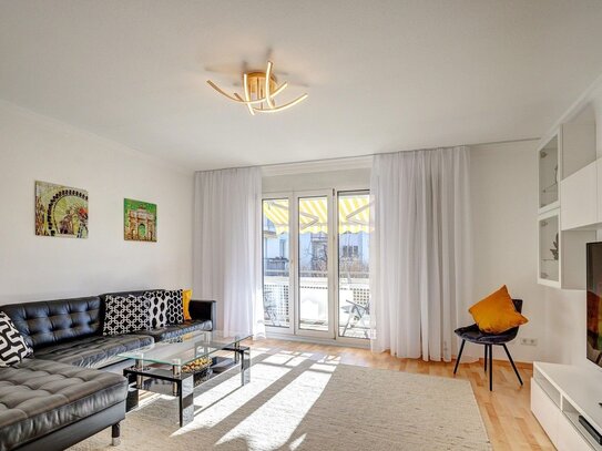 Fully equipped: Modern and quiet 3-rooms apartment in Altperlach close to S-Bahn