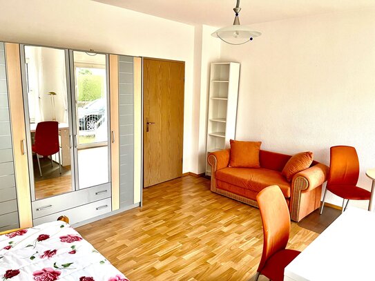 Helles freundliches Zi.-Apartment, 22 m², voll möbliert, Warmmiete 390 €, in Bayreuth - Gartenstadt