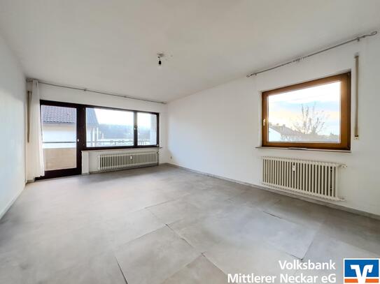 Lichtdurchflutete 3,5-Zimmerwohnung mit sonnigem Balkon