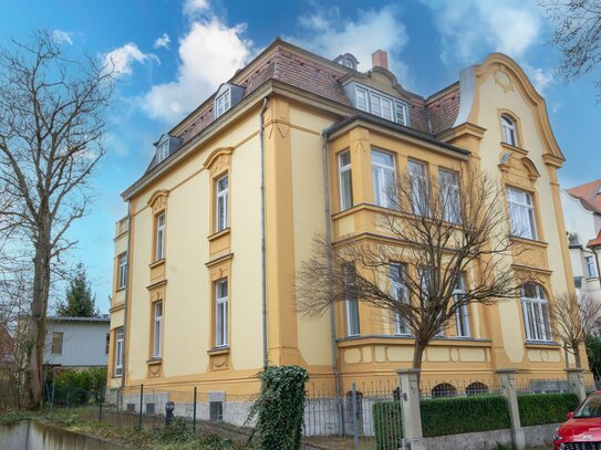 Exklusive Beletage "Haus im Haus" auf zwei Etagen zur Miete in einer Jugendstilvilla direkt am Park an der Ilm