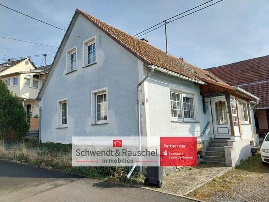 Einfamilienhaus mit Werkstatt in Laubach-Altenhain