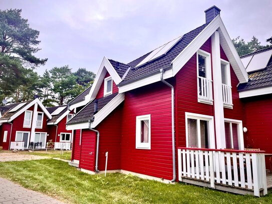 Strandhaus Glowe zwei Schlafzi zwei Bäder Kamin Waschm Sauna