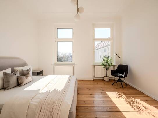 Stilvoll sanierte Altbauwohnung (71,90 m²) mit Balkon in Mariendorf