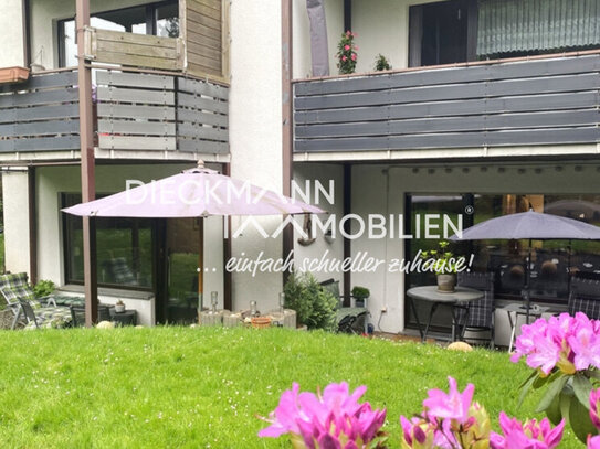 Moderne EG-Wohnung mit Terrasse und Garten