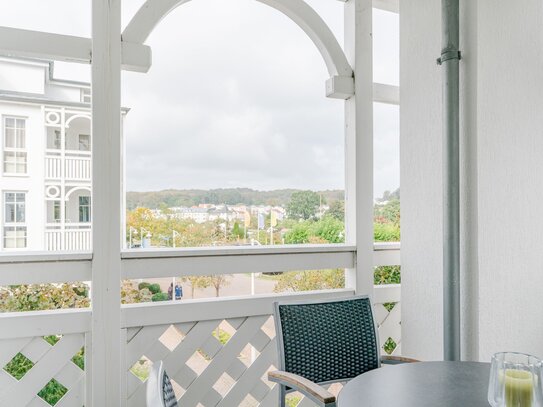 Schöne Ferienwohnung in Sellin auf Rügen, 2 Zimmer mit Balkon