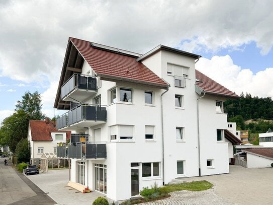 Exklusive Neubau 1-Zimmerwohnung mit Balkon und Einbauküche in Tuttlingen Möhringen