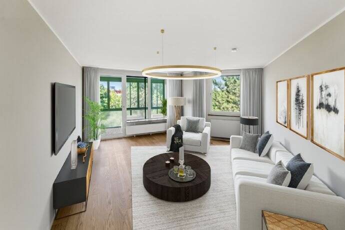 Liebevoll renovierte 3-Zimmer Wohnung in begehrter Lage Bogenhausen-Denning