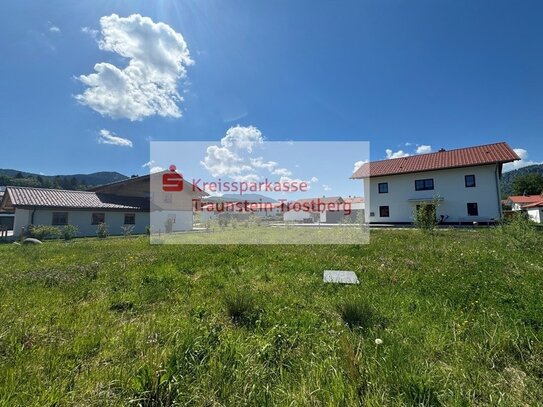 Sonniges Grundstück mit Bergblick in Hörgering - Siegsdorf