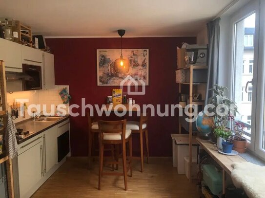 [TAUSCHWOHNUNG] Tausche zentrales Studio Apartment (1Z. 25m2) gegen 3Z. Whg.