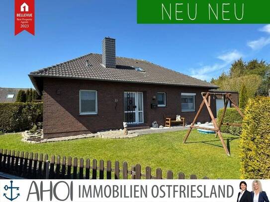 Sehr gepflegter Bungalow mit Garage und Garten in ruhiger küstennaher Lage