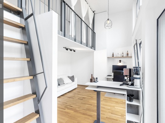 Exklusives Galerie-Apartment mit Dachterrasse im Studentenwohnheim Studiosus 3!