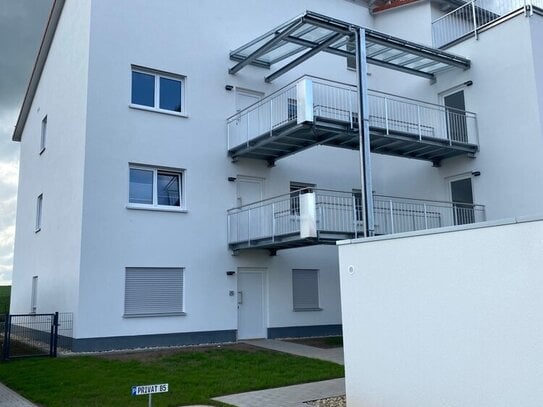 barrierearme Obergeschosswohnung mit großen Balkon