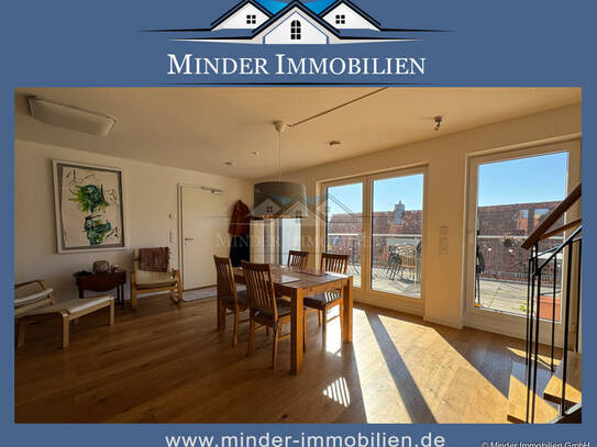 ** Butzbach ** Tolle Maisonette-Wohnung mit Dachterrasse