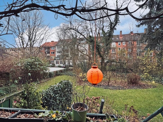 Hochparterre mit großzügigem Gartenparadies