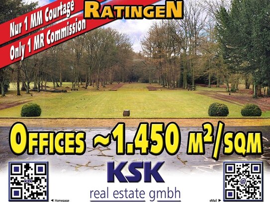 Arbeiten im Park ~1.100 m²/sqm + 350 m²/sqm - Working in the park