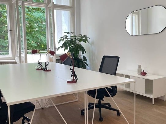 Repräsentatives Büro im klassischen Altbau am Ku'damm - All-in-Miete