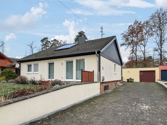 Bungalow mit Einliegerwohnung in bester Sackgassenlage von Spesbach