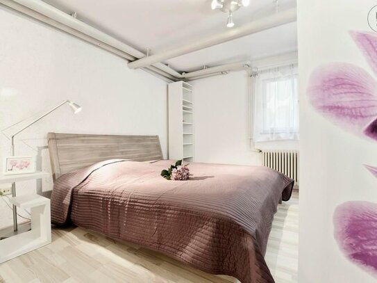 1-Zimmer-Apartment mit Loftcharakter in Lörrach-Haagen, möbliert