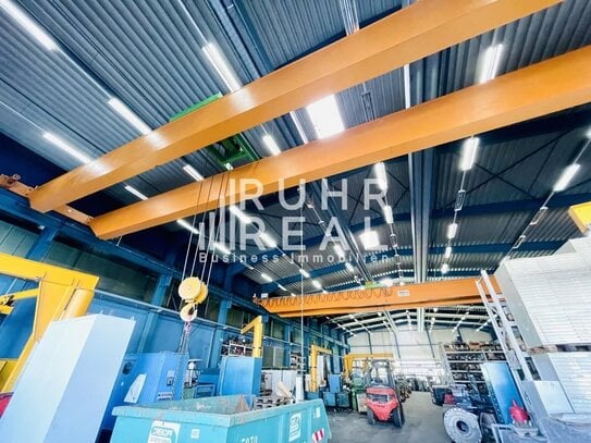 EXKLUSIV über RUHR REAL: 1.700 m² Lager- & Produktionsfläche | Kranbahn 2x20 t