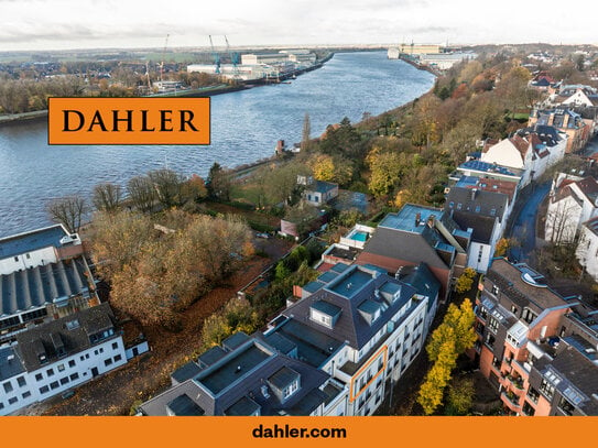 Exklusive Wohnung an der Weser in Bremen-Vegesack