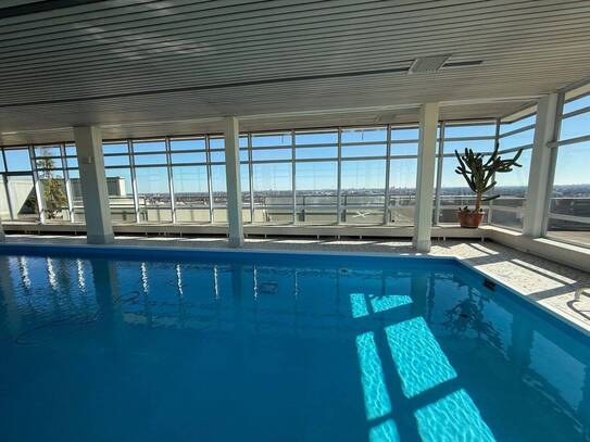 Erstbez. n. Sanierung-Exkl. 4-Zi.-ETW mit TG im 13.OG mit Skyline-Blick&Wellness-Oase-Ohne Provision
