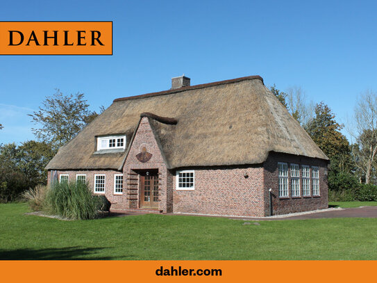 Ein historisches Juwel! Strandnaher Reethaus-Traum bei St. Peter-Ording