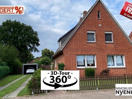 gepflegtes Einfamilienhaus mit Garage ** großes Grundstück ** kurzfristige Übergabe möglich